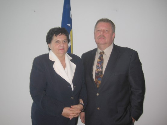 Predsjedavajuća Zajedničke komisije za odbranu i sigurnost Dušanka Majkić razgovarala sa predstavnicima Ambasade SAD u BiH